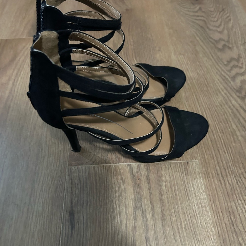 Report strappy heels